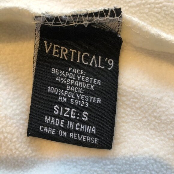 Vintage Vertical 9 Hooded Zip Up Jacket Small - Picture 6 of 7
